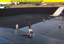 How To Install The HDPE Liner in Concrete Wall