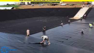 How To Install The HDPE Liner in Concrete Wall