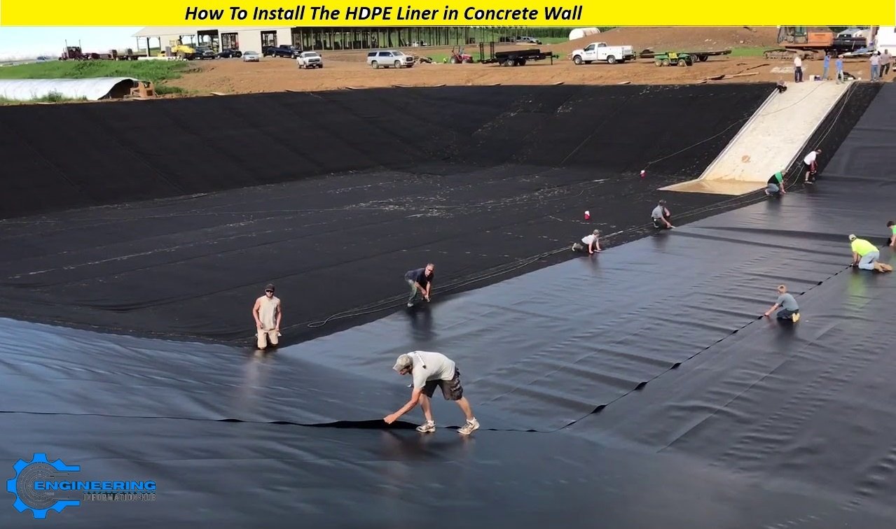 How To Install The HDPE Liner in Concrete Wall