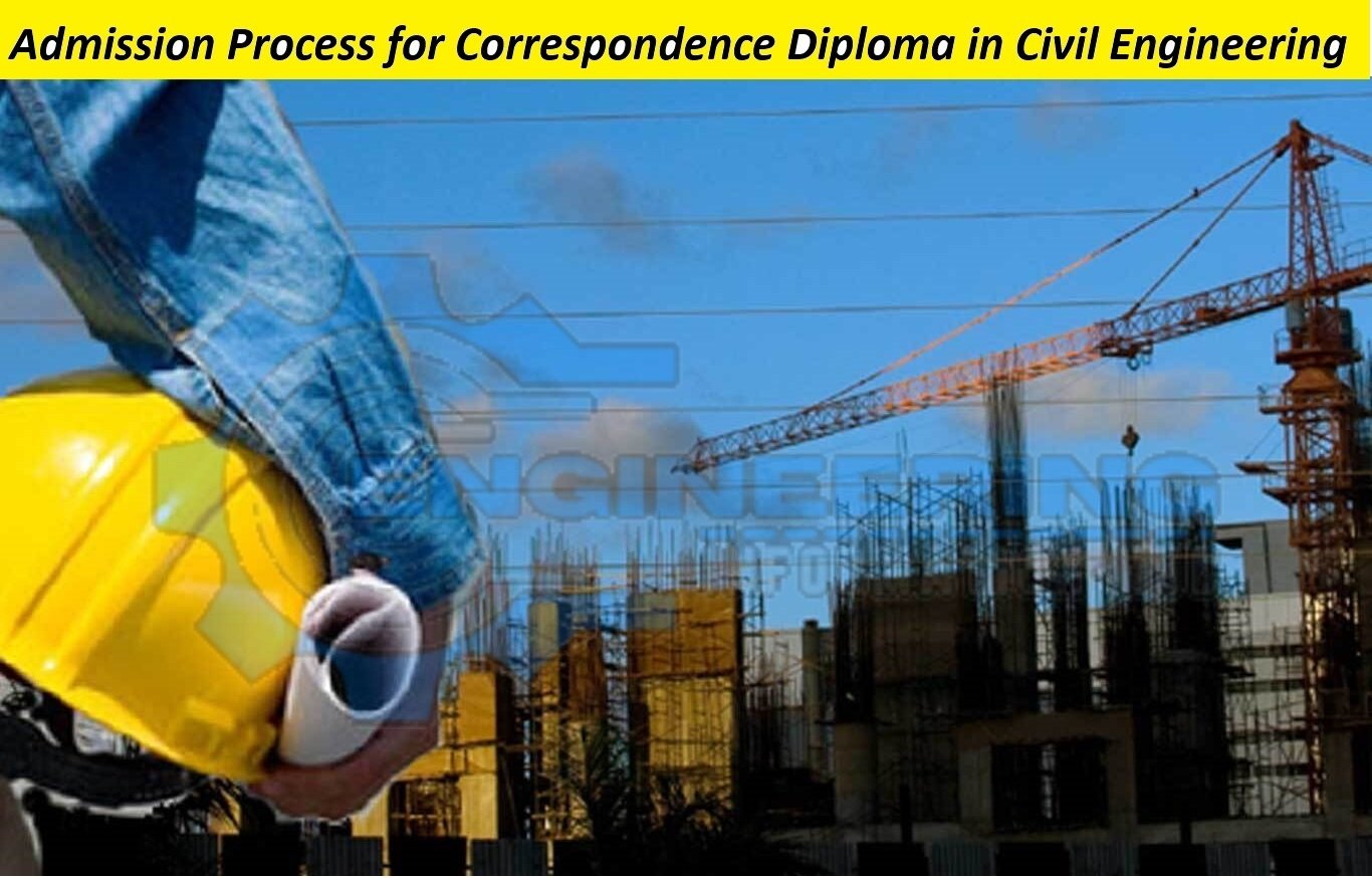Process for Correspondence Diploma in Civil Engineering